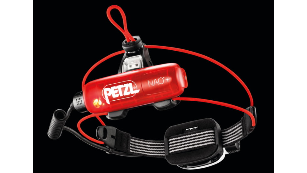 Petzl Nao+ Headlamp-White/Red