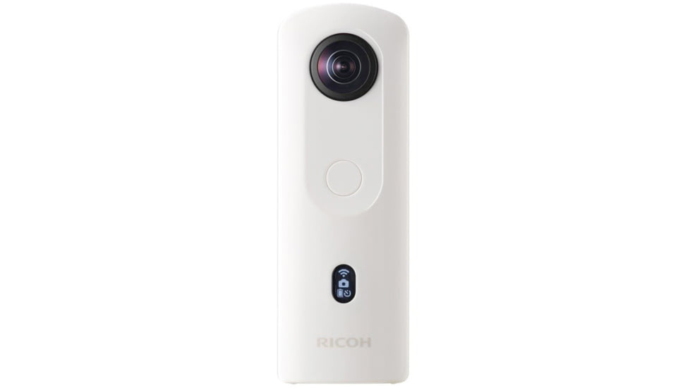 Ricoh Theta SC2 Digital Camera, 4K, 360-degree, Spherical, Compact, White, 910800