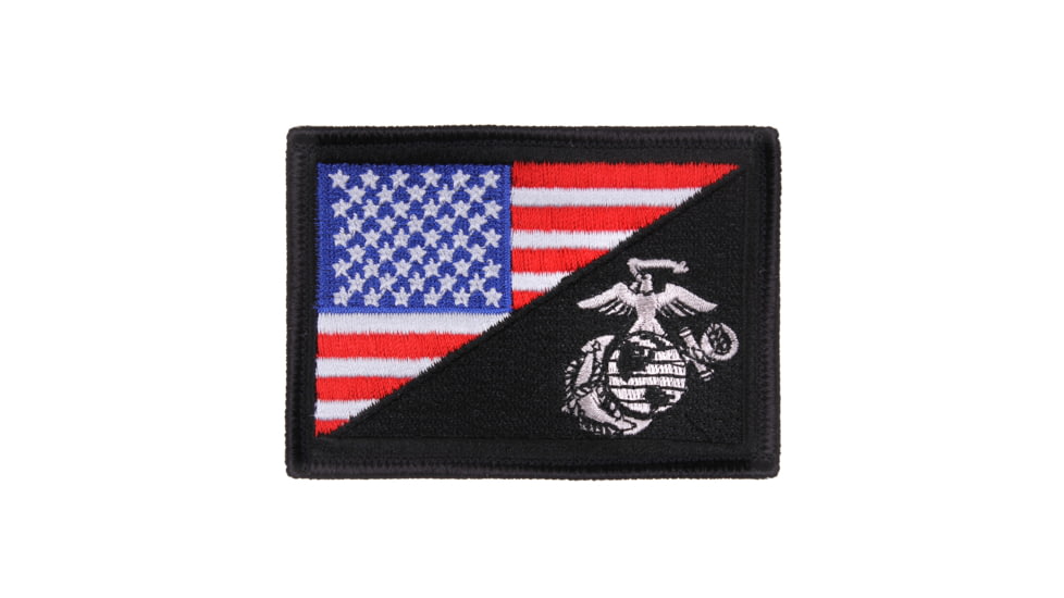 Rothco US Flag / USMC Globe and Anchor Morale Patch — CampSaver