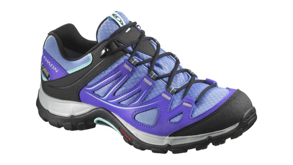 Salomon Ellipse GTX Hiking Shoes - Women's, Petunia/Blue/Blue, Medium, 6.5 US, 229192