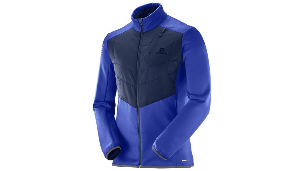 Salomon Pulse Warm Jacket - Mens, Dress Blue, Extra Large L39701300-XL