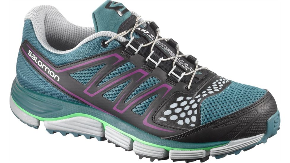 Salomon XR Crossmax 2 W Shoe, Mineral Grey-On-Blue-Green, 10 — Womens ...