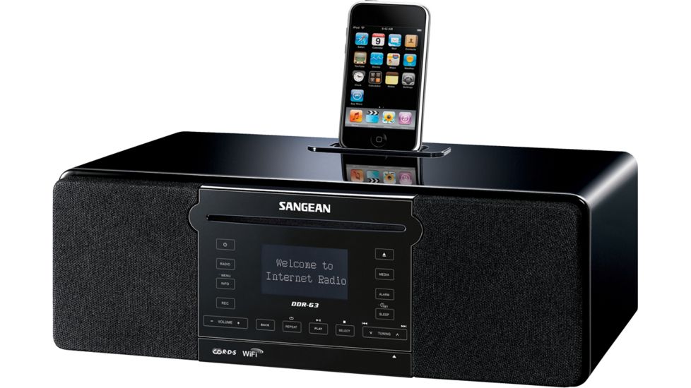 Sangean AllinOne Radio and CD Player DDR