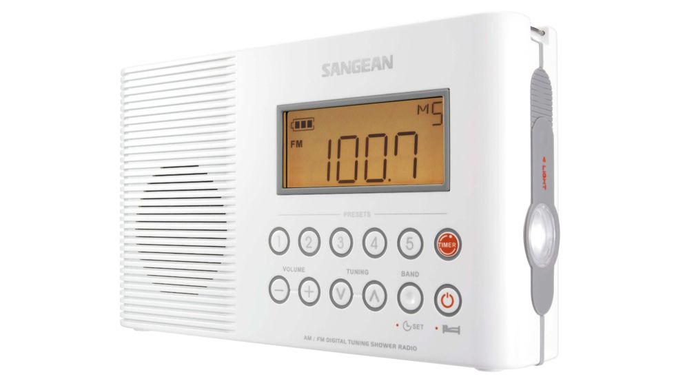 Sangean AM/FM, Digital Tuning, Water Resistant to JIS7 Standard