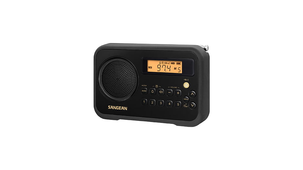 Sangean FM-Stereo / AM Digital Tuning Portable Radio, Black, SG-104