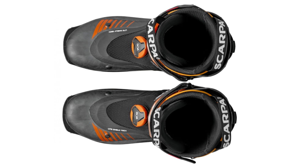Scarpa F1 LT Alpine Touring Boot, Carbon/Orange, 26, 12172/500.1-CbnOrg-26.0