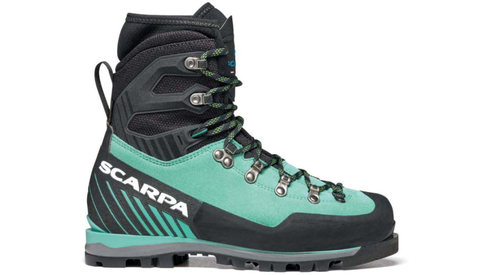 Scarpa Mont Blanc Pro GTX Mountaineering Boots - Womens, Green Blue, Medium, 37, 87520/202-Grnblu-37