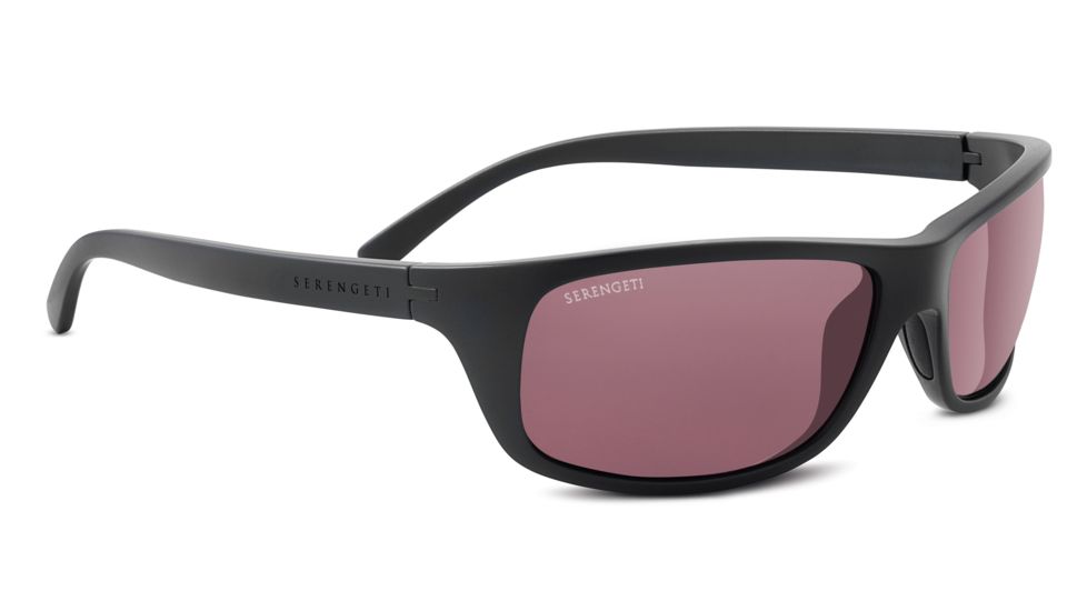 Serengeti Bormio Sunglasses, Satin Grey Frame, Polarized PhD Sedona Lens, 8208