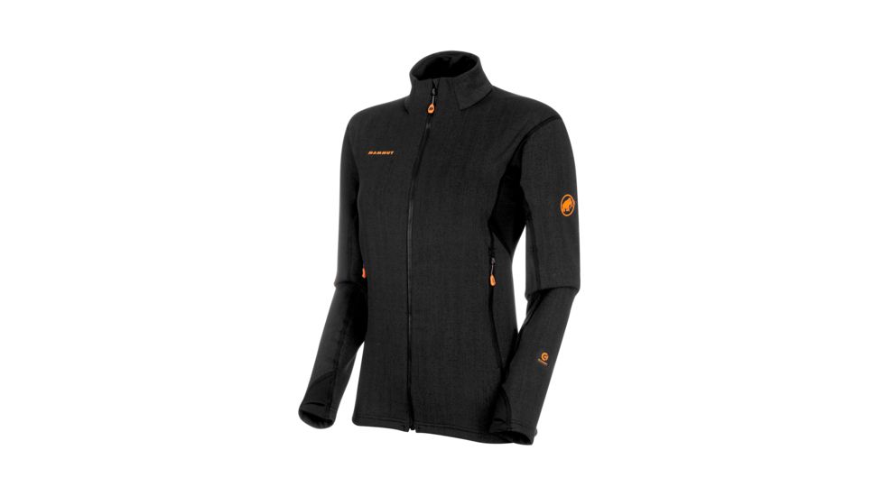 SHED, Mammut Eiswand Guide Midlayer Jacket - Womens, Black, Small, 1014-01460-0001-113-DEMO