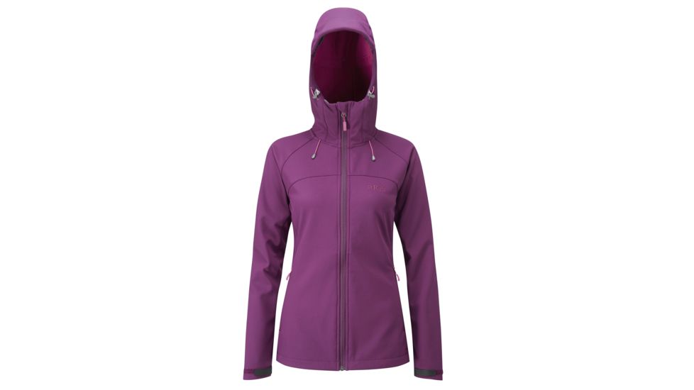 Shed, Rab Womens Salvo Jacket, Berry/ Tayberry, 10, QFT-53-BY-10-DEMO