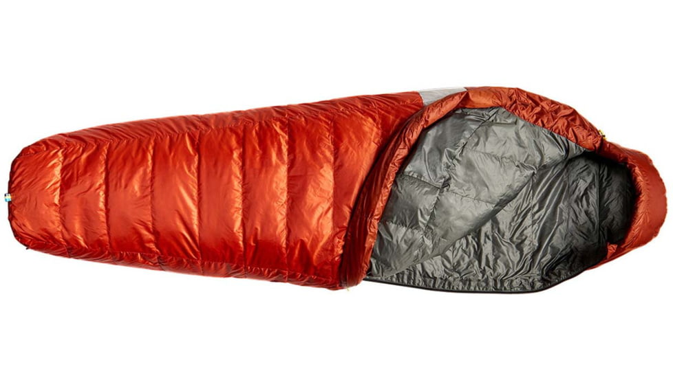 Sierra Designs Get Down 550F 35 Deg Sleeping Bag, Red, Regular, 70614421R