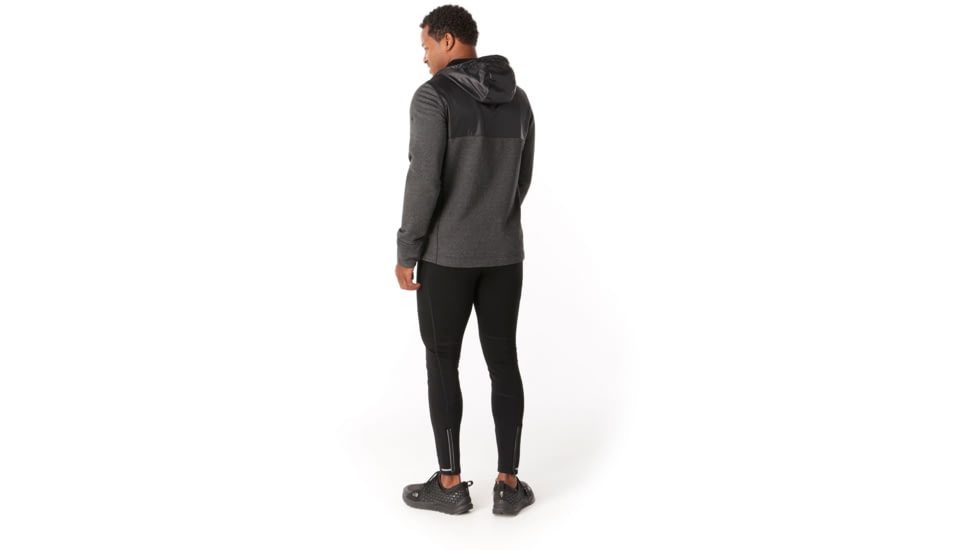 Smartwool Merino Sport Fleece Full Zip Hybrid Hoodie Mens — Campsaver 