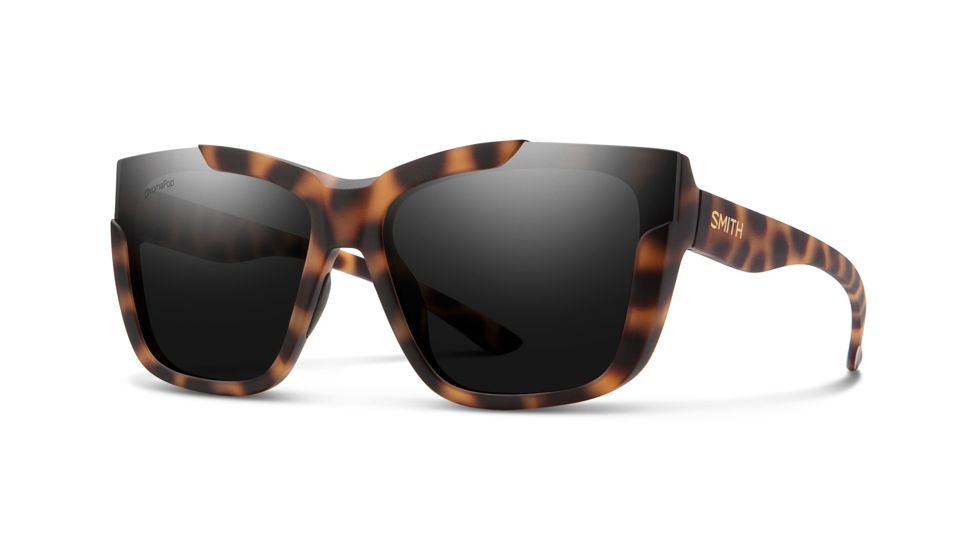 Smith Dreamline Sunglasses - Womens, Matte Honey Tort Frame, Chromapop Black Lens, 201271N9P621C