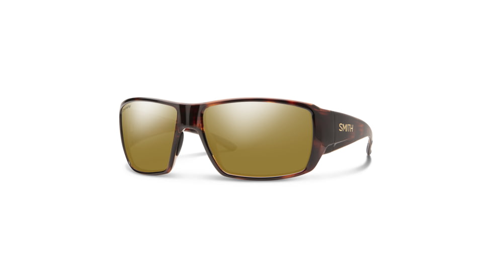 Smith Optics Guides Choice Sunglasses, ChromaPop Glass Polarized Bronze Mirror Lens, Tortoise Frame, 20494708662QE