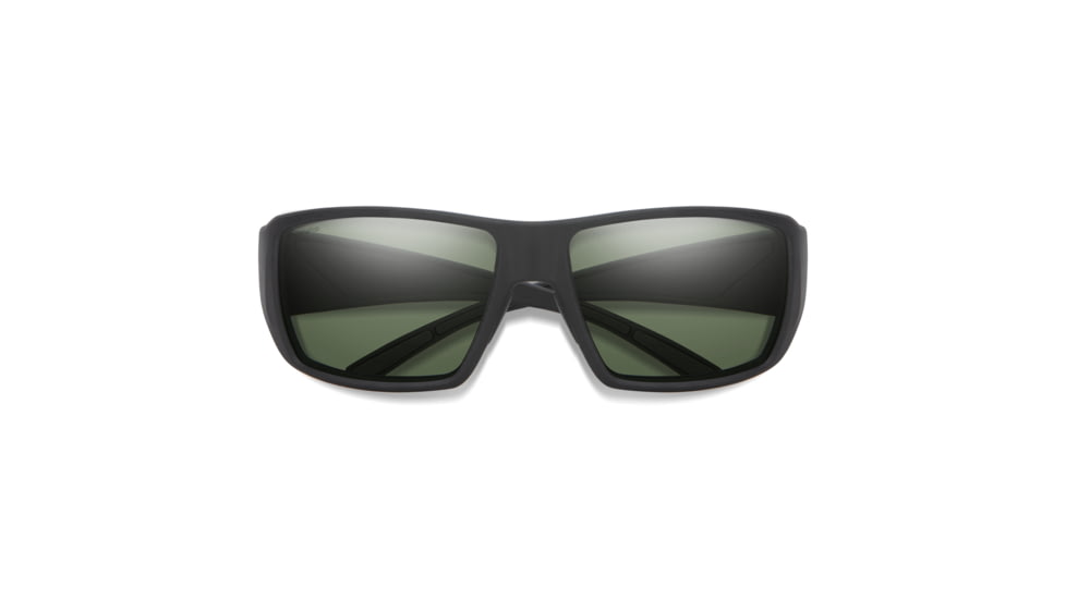 Smith Optics Guides Choice Sunglasses, ChromaPop Polarized Gray Green Lens, Matte Black Frame, 20494700362L7