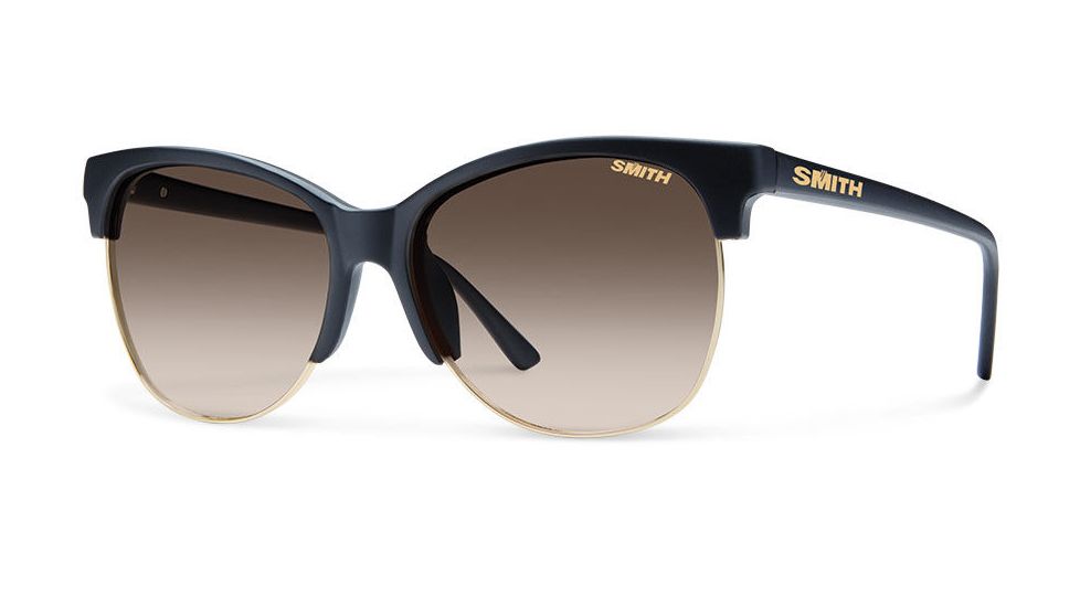Smith Optics Rebel Sunglasses, Matte Black Frame, Polarized Brown Gradient Lens, Polarized, BLPPBRGMB