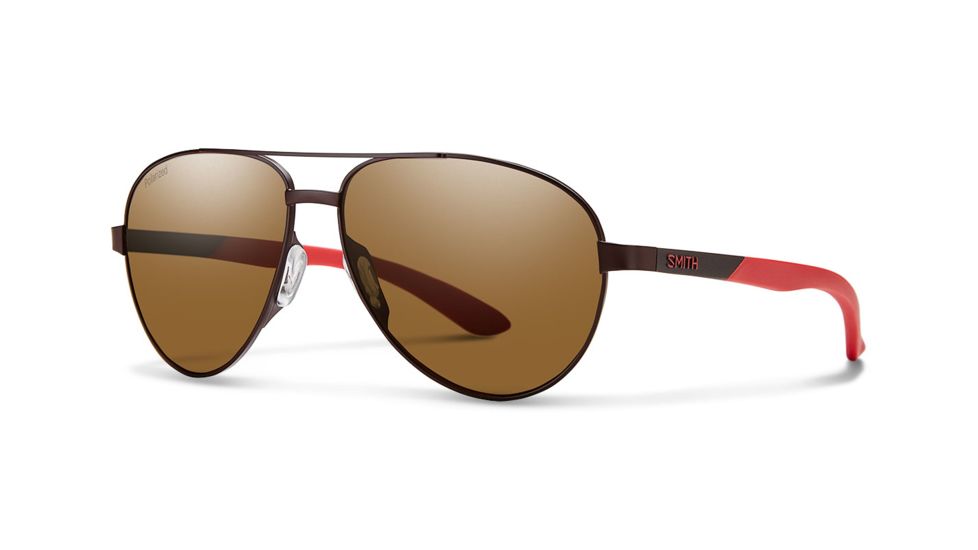 Smith Salute Carbonic Polarized Sunglasses - Women's, Matte Brown SAPPBRMBR