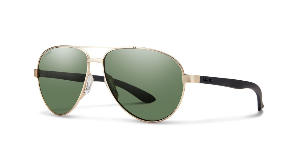 Smith Salute Carbonic Polarized Sunglasses - Women's, Matte Gold SAPPGNMGD