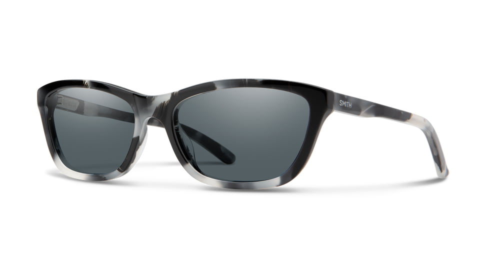 Smith The Getaway Sunglasses - Womens, Zebra Tortoise Frame, Gray Lenses, Zebra Tortoise, 203057TCB56IR