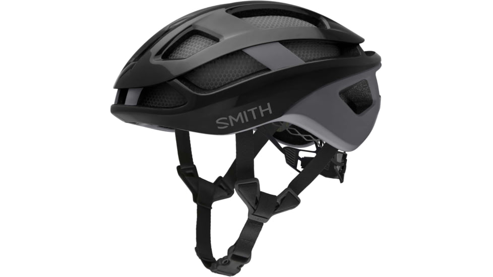 Smith Trace MIPS Bike Helmet, Black/Matte Cement, Large, E007283JX5962
