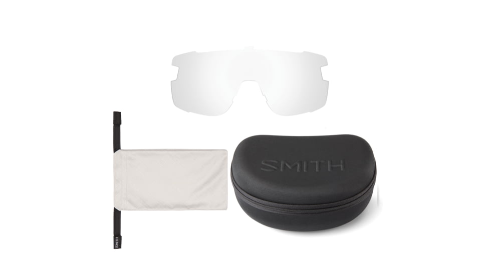 Smith Wildcat Sunglasses, Matte Black Frame, ChromaPop Black to Clear Lenses, 201516003991C