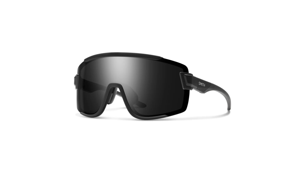 Smith Wildcat Sunglasses, Matte Black Frame, ChromaPop Black Lens, 201516003991C
