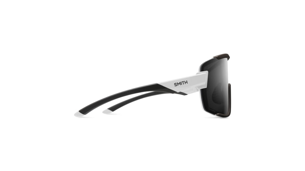 Smith Wildcat Sunglasses, Matte White Frame, ChromaPop Black Lens, 201516VK6991C