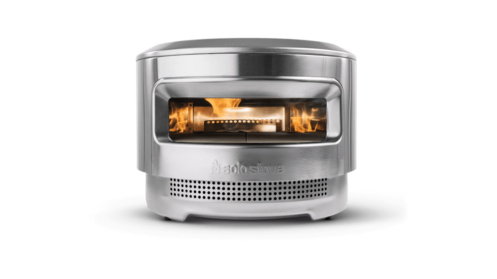 Solo Stove Pi Pizza Oven, Stainless Steel, Large, PIZZA-OVEN-12