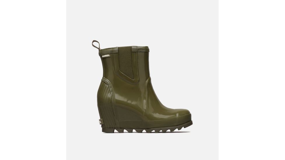 sorel joan rain wedge gloss