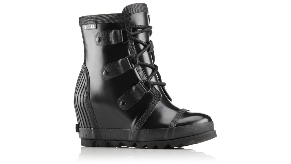 sorel joan rain wedge gloss