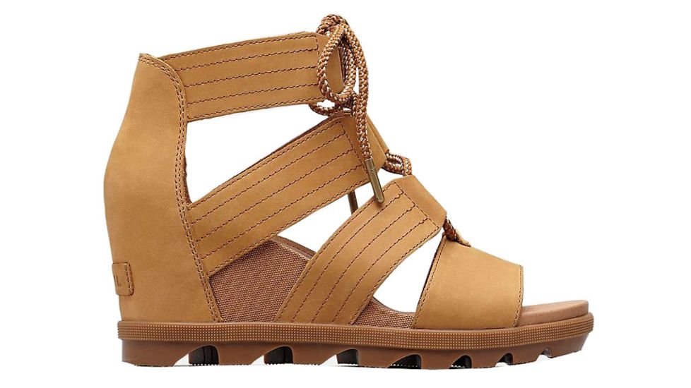 Sorel Joanie Ii Lace Casual Sandals - Womens, Camel Brown, 5, 1841091224-5