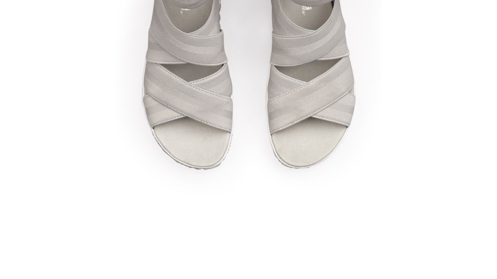 Sorel Out N About Plus Strap Sandals - Womens, Dove, 11, 1848561081-11
