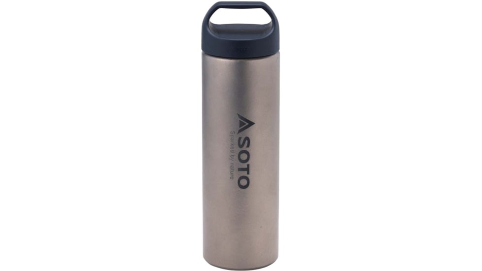 Soto Titanium Water Bottle,, Silver, ST-TN30