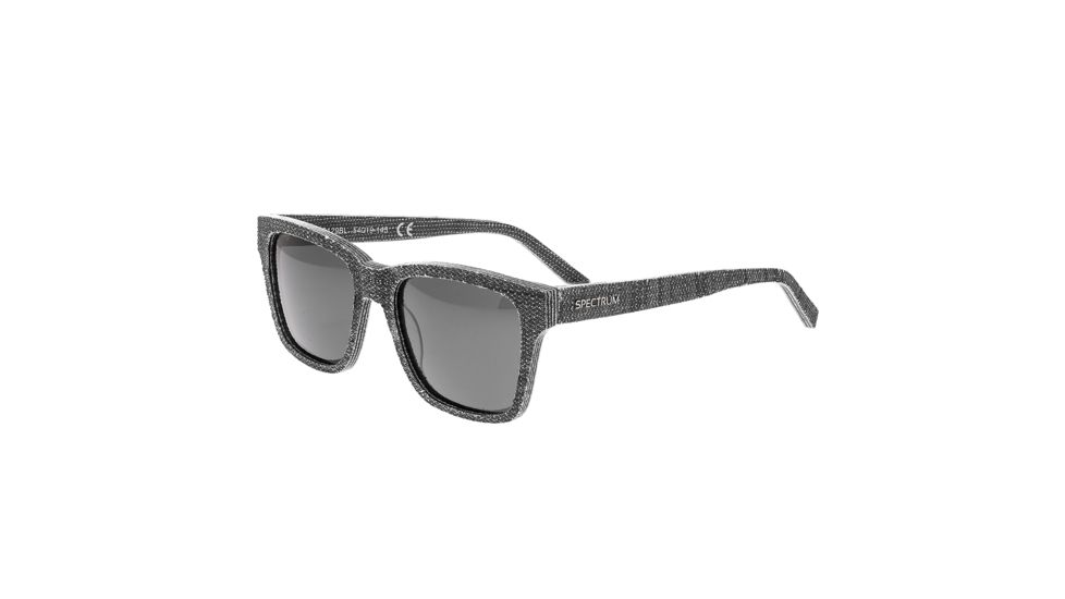 Spectrum Sunglasses Laguna Denim Polarized Sunglasses, Black / Black SSGS129BK