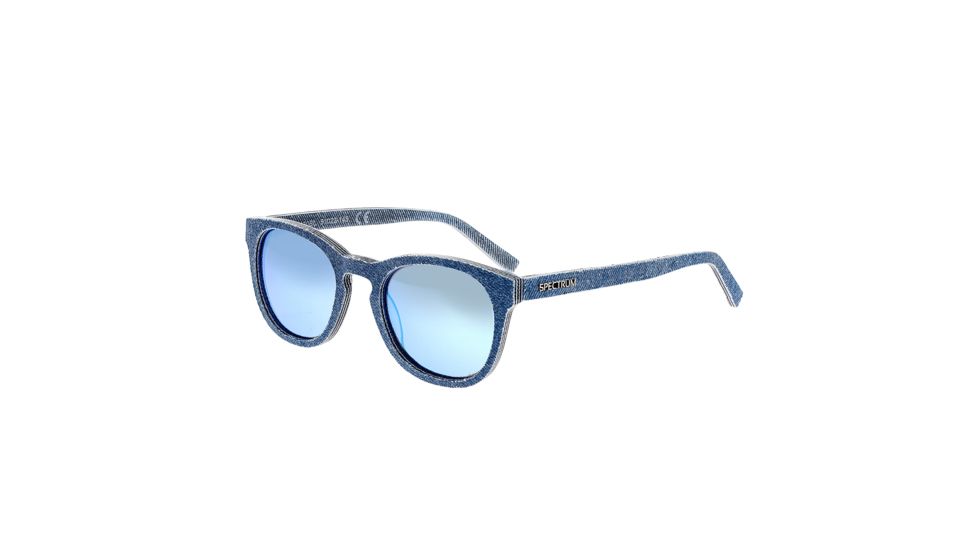 Spectrum Sunglasses North Shore Polarized Denim Sunglasses, Blue / Blue SSGS130BL