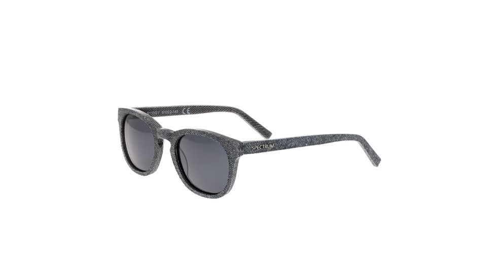 Spectrum Sunglasses North Shore Polarized Denim Sunglasses, Grey / Black SSGS130GY