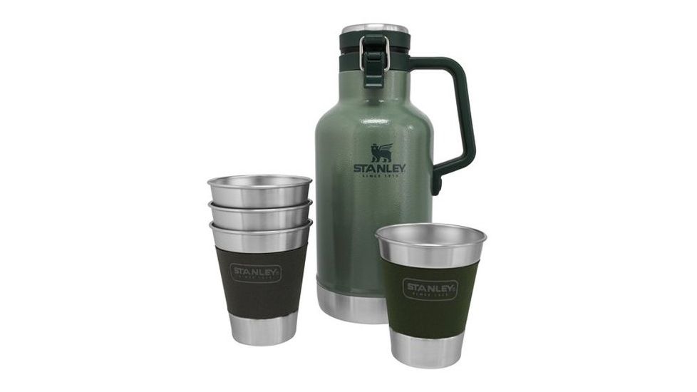 Stanley Classic Outdoor Growler Gift Set, H. Green/Multi, 10-02116-018