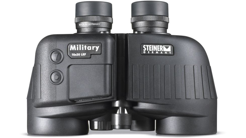 Steiner 10x50 Military Porro Prism Matte Black Waterproof Binoculars/Laser Rangefinder 398