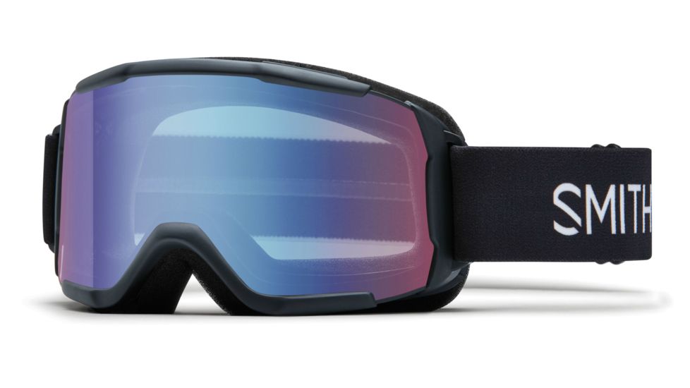 Smith Optics Daredevil Youth Goggles-Black-Blue Sensor Mirror