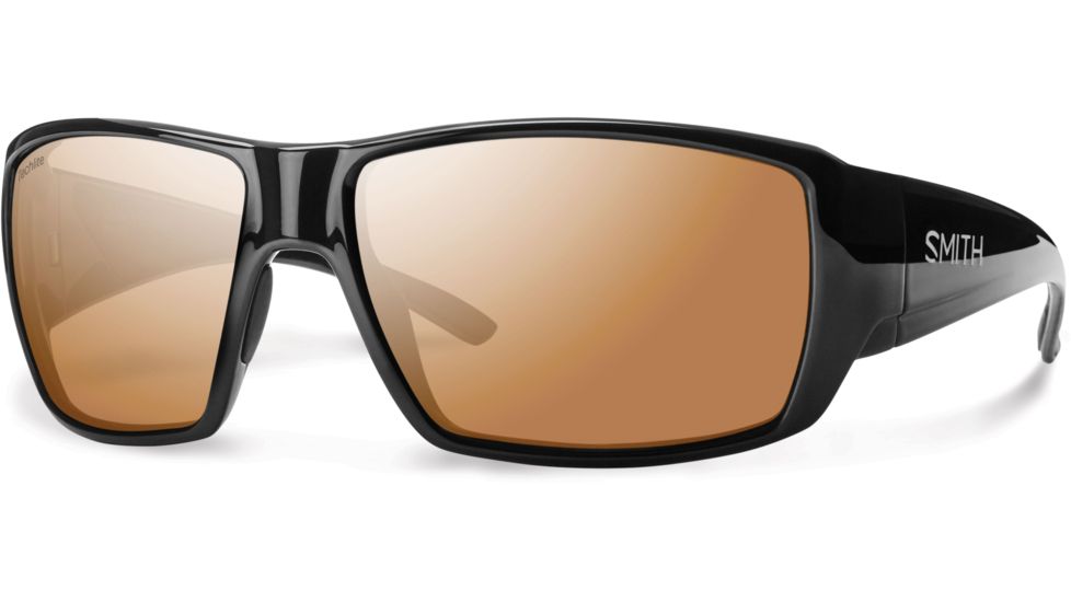 Smith Optics Guide's Choice Sunglasses, Polarchromic Copper Mirror Lens, Black Frame, GCGPPCMBLK