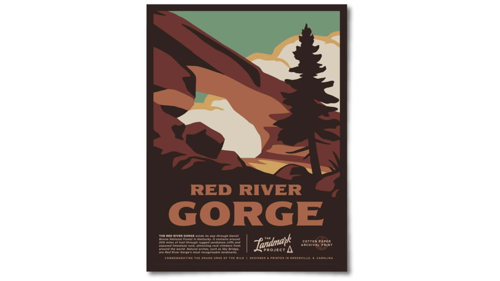 The Landmark Project Red River Poster — CampSaver