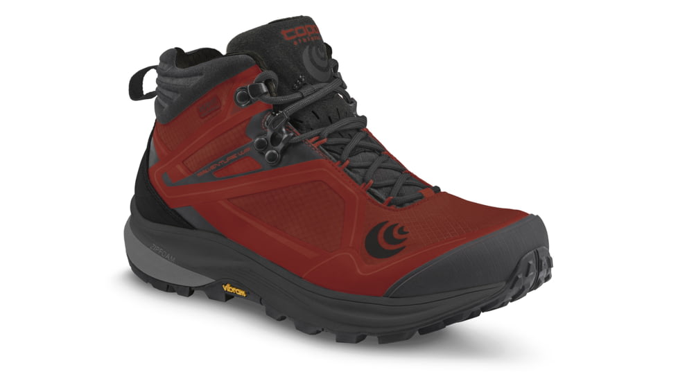 Topo Athletic M-Trailventure Waterproof Hiking Boots - Mens, Rust / Black, 9, M039-090-RUSBLK