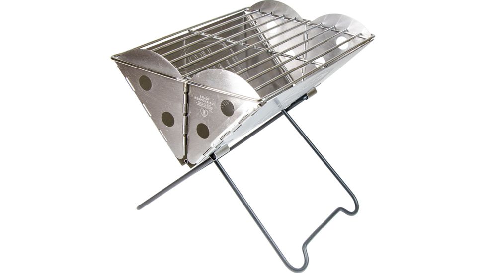 UCO Mini Flatpack Grill, Silver, GR-MFPG