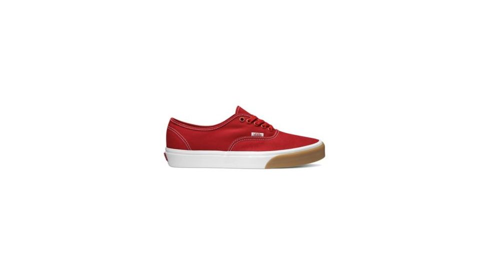 Vans Authentic Casual Shoes, Red/True White, Mens 11 US, Womens 12.5 US, A38EMUK1-11-US-12-5-US