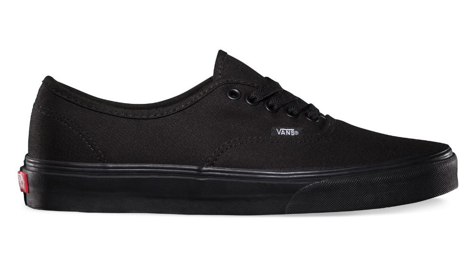 Vans Authentic Casual Shoes, 8 US M/9.5 US W, Black/Black, VN000EE3BKA-BLACK-8