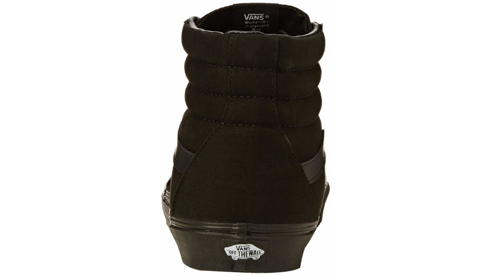Vans SK8-Hi Casual Shoes, 8.5 US M/10 US W, Black/Black/Black, VN000TS9BJ4-8.5