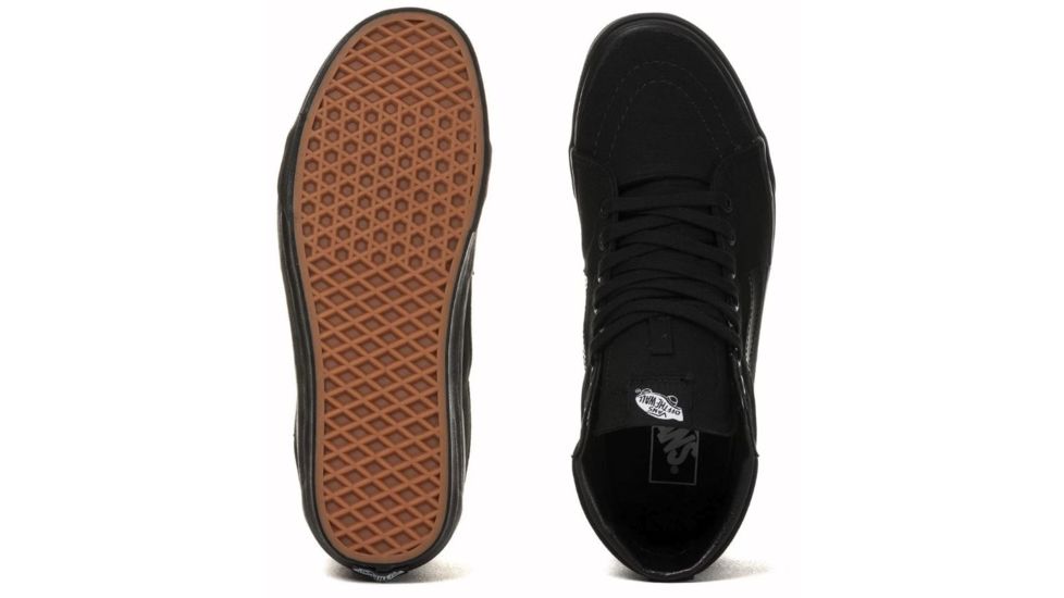 Vans SK8-Hi Casual Shoes, 14 US M/15.5 US W, Black/Black, VN000D5IBKA-BLACK-14