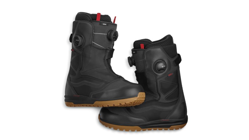 Vans Verse Snowboard Boots - Mens, Black/Gum, 7 US, VN0A3DIQT12-7