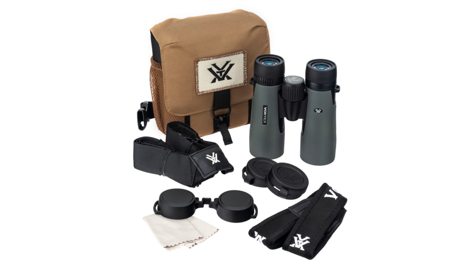 Vortex OPMOD Diamondback HD 10x42mm Roof Prism Binoculars, Wolf Gray, DB-215-OP