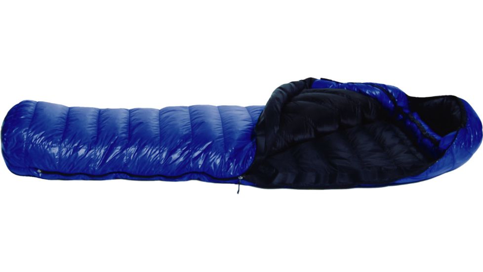 Western Mountaineering Ultralite Sleeping Bag, 20F/-7C, LZ, Royal Blue, 5ft. 6in., 56ULTRLZ